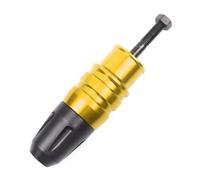 Deslizadores Marco Compatible Con Z800 Para Z750R Para NINJA250 Para NINJA300 Almohadillas Tope Para Marco Motocicleta Deslizadores Para Escape Protector Accesorios Modificación(Yellow)