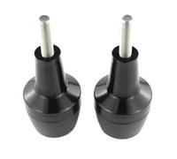 Deslizadores marco Deslizadores Chasis CNC Moto Protectores Antichoque Protección Contra Caídas Para Suzuki GSR400 GSR600 GSR750 GSX-S1000 GSX-S1000F(Negro)