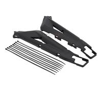 Deslizadores marco Marco Motocicleta Compatible Con El Kit Protección De Horquilla Surron Light Bee/Sur Ron X/S Kit Protección De Basculante Trasero Kit Protección De Basculante Trasero(Black)