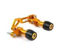Deslizadores Marco Motocicleta Deslizadores De Escape Motocicleta para C400X, C400GT, C400X, C400X, C400X, C400GT Y 400X. Protectores De Chasis Anticaídas. Protector Choque(Oro)