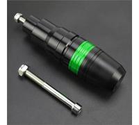 Deslizadores Marco Motocicleta Deslizadores De Escape para Kawasaki KLR650 KLR 650 2008-2023, Protectores Anticaídas, Deslizadores De Chasis, Protectores contra Impactos. Protector Choque(Verde 1)