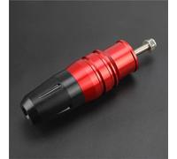 Deslizadores Marco Motocicleta Protectores De Escape para Motocicleta para Suzuki GIXXER 250 SF 250SF 150 125 2020-2023, Protectores De Chasis Protector Choque(Rojo)