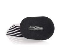 Deslizadores ovalados de fieltro para muebles pesados para proteger los suelos (4 unidades), 4705395N