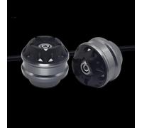 Deslizadores Rueda Moto Compatible Con GSXR600 2001-2019 Para GSXR750 2001-2020 Protector Deslizante Horquilla Rueda Delantera Trasera Motocicleta(Titanium,Front)
