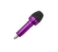 Deslizadores Universales Cuadro Motocicleta Protección Anticolisión Varilla 10 Mm 8 Protector Tubo Escape(Purple)
