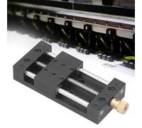 Deslizamiento lineal manual de etapa lineal con base, aleación de aluminio, tornillo de bola de mesa de alta precisión, riel de movimiento, riel lineal manual, rodamiento lineal M5 ProvideLinear