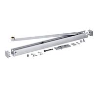 Deslizante ECline BG f.TS 5000 L ECline plateado mech. GEZE