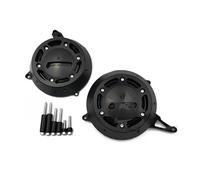 Deslizante Marco La Cubierta Estator Motor Motocicleta para MT-07 (para MT07 2014-2022 2016 2017 2018 2019 2020 2022) para FZ07 Cubierta del Estator(Black)