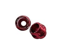 Deslizantes Cuadro Protectores De Caída Para Motocicleta Scooter Rueda Horquilla Delantera Marco Deslizadores Exterior Accesorios De Seguridad(Red)