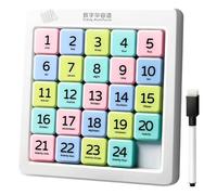 Deslizantes para Adultos - Juego de Aprendizaje Temprano,Puzzle Magnético Deslizante 6x6 para Entrenar Mente, Lógica, Aula, Kindergarten, Preescolar y Aprendizaje Infantil