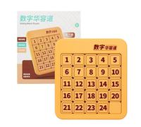 Deslizantes para Niños - Juego De De Rompecabezass con Números Magnéticos De 2,8x2,8x1 Cm | Bloques De Inteligencia De Juguete para Adultos, Niños, Viajes En Casa, Camping,