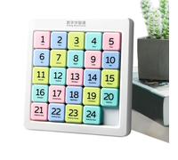 Deslizantes para Niños - Juego De Números Deslizante - Desafío Mental Herramienta Educativa Entretenimiento Familiar para Adolescentes Adultos Aula Viaje Noche Oficina Escritorio