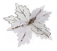 Deslumbra a los invitados con un radiante adorno colgante de Pascua de 25 cm esta temporada de vacaciones (blanco)