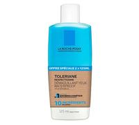 Desmaquillante resistente al agua Toleriane Respectissime de La Roche Posay para ojos sensibles, paquete de 2 - 250 ml