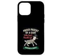 Desmayo de cabra meme amante de la cabra regalo divertido animal de granja Carcasa para iPhone 12 mini