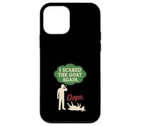 Desmayo de cabra meme amante de la cabra regalo divertido animal de granja Carcasa para iPhone 12 mini