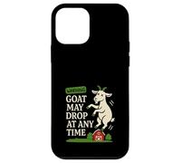 Desmayo de cabra meme amante de la cabra regalo divertido animal de granja Carcasa para iPhone 12 mini