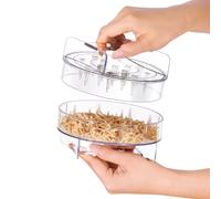 Desmenuzador de Pollo - Chicken Shredder, Trituradora de Pollo Transparente, Grinder de Pollo y Desfiador de Frango para la Preparación de Comidas para Perros y Gatos