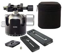 Desmond dlow-55 tele lente de 55 mm de bajo perfil cabeza de bola y 3 QR placa Arca/RRS Compatible w cacerola de cierre para trípode