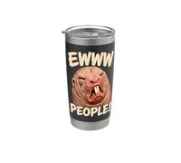 Desnudo Mull Odio a la gente Igitt Bahhh Personas Gran Consejo Vaso térmico de acero inoxidable de doble pared
