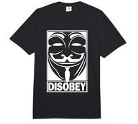Desobedecer Revolución Anónima Gente para Personas Anti Corrupto Comfort Colors Adult Heavyweight T-Shirt
