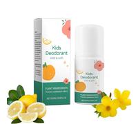 Desodorador infantil Roll On, Desodorante Antitranspirante Natural Para Niños Y Adolescentes, Fragancia De Vainilla Y Cítricos En Roll-On, Desodorantes En Rolls-Ons Para Las Axilas Climas