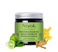 Niyok Crema desodorante antitranspirante 2 en 1 - Toque verde 40 ml