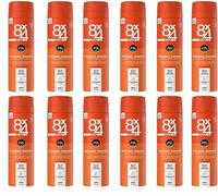 Desodorante 8x4 Men N°20 "Dynamic Energy" en aerosol con aroma refrescante, desodorante con desodorante fiable sin aluminio (ACH) 48h protección antitranspirante para todo tipo de piel, 150 ml (12