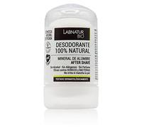 Desodorante Alumbre Stick 60 g - 100% Natural y Certificado - Labnatur Bio | Con Mineral de Alumbre 100% Natural - Transpiración y Elimina el Mal Olor - Certificado Natural, Ecológico y Vegano