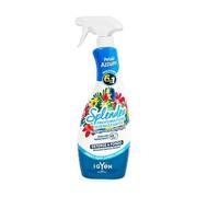 Desodorante ambientador, desinfectante en spray, 750 ml, juego de 6 piezas pétalos azules