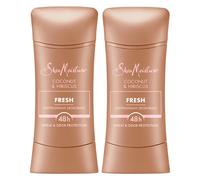 Desodorante antitranspirante en barra SheaMoisture con coco fresco e hibisco (2 unidades) para 48 horas de protecci n contra el sudor y el mal ol