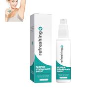 Desodorante antitranspirante en spray contra la sudoración intensa - Desodorante antisudor para hiperhidrosis con protección a largo plazo | Eficaz spray corporal para cabeza, manos y pies |