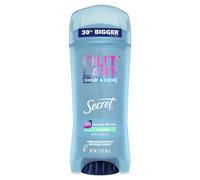 Desodorante antitranspirante Secret para mujer, gel transparente sin perfume, Outlast, 3.4 oz (paquete de 1)