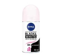 ¡28% DTO! Black & White Invisible Desodorante Roll On 50 ml