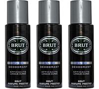 Desodorante brut musk, 6 unidades, de larga duración, 200 ml