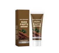 Desodorante corporal para hombre, Desodorante natural para hombre, Desodorante de sándalo, Sin aluminio, Suave, No irrita. Muestra el encanto masculino. Esencial para citas.