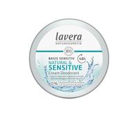 lavera Deo Creme NATURAL & SENSITIV - 0% sales de aluminio - vegano - 48h - cosméticos naturales certificados - de aloe vera orgánico y minerales naturales - fórmula sin alcohol - 50ml