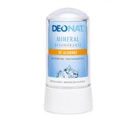 Desodorante Cristal Mineral, Piedra de Alumbre, Elimina el Mal Olor, Hasta 24h de Protección, 100% Ingredientes Naturales, Vegano, Sin Alcohol, Fragancia ni Parabenos, 60gr