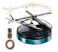 Desodorante de automóvil rotativo solar: perfumista de automóvil de energía solar de aromaterapia en forma de automóvil, fragancia larga y lactante, difusor para aceites esenciales giratorios, D