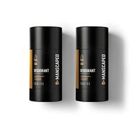 Desodorante de MANSCAPED®, fórmula suave transparente y cómoda sin aluminio, con fragancia de colonia para controlar el olor de las axilas, stick de 75g (2-Pack)
