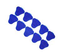 Desodorante de Pantalla para Urinario Antisalpicaduras, 10 Piezas Desodorantes de Pantalla para Urinario Desodorante Triangular Antisalpicaduras Estera de Pantalla para Urinario