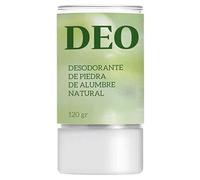 Desodorante Deo Cristal 120g | 100% Natural, Piedra de Alumbre de Potasio, Sin Alcohol, Sin Perfume, Protección Prolongada