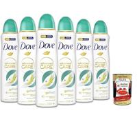 Desodorante Dove Advanced Care Go Fresh Pera y Aloe Vera, desodorante con fórmula hidratante y sensible en la piel, sin alcohol, 72 horas, 6 x 150 ml + Polpa italiana Gourmet 400 g