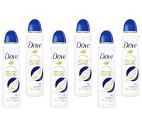 Desodorante Dove Advanced Care Original Anti Transpirant con 72 horas de protección contra la humedad de las axilas y el olor corporal, 0% alcohol, 150 ml (6 unidades)