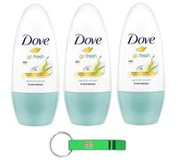 Desodorante Dove Go Fresh de aloe y pera en roll-on, 48 h de protección, 50 ml + llavero Beni Culinari gratuito