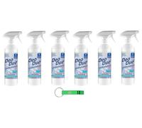 Desodorante Due Profumatore Bifase Ambiente Talcato, ambientador perfumado pulverizador, 500 ml + llavero Beni Culinari gratuito