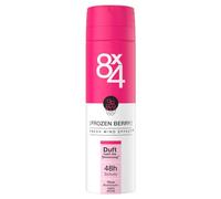 Desodorante en aerosol Frozen Berry 8 x 4, con aroma floral afrutado, refrescante desodorante sin aluminio (ACH) con protección de 48 horas para todo tipo de piel (150 ml)