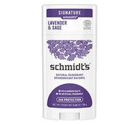 Desodorante en barra de lavandra y sage de Schmidt's sin aluminio, para una frescura duradera, 1 unidad, 58ml