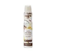 Tulipán Negro Desodorante Spray Coco Pure White 200 ml, 0% Sales de Aluminio, Sudor Controlado