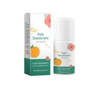 Desodorante Infantil para Niños y Niñas | Fragancia Vainilla y Cítrica Roll-on | Desodorantes Naturales para Axilas | Antitranspirante Hidratante para Niños, Agradable a la Piel